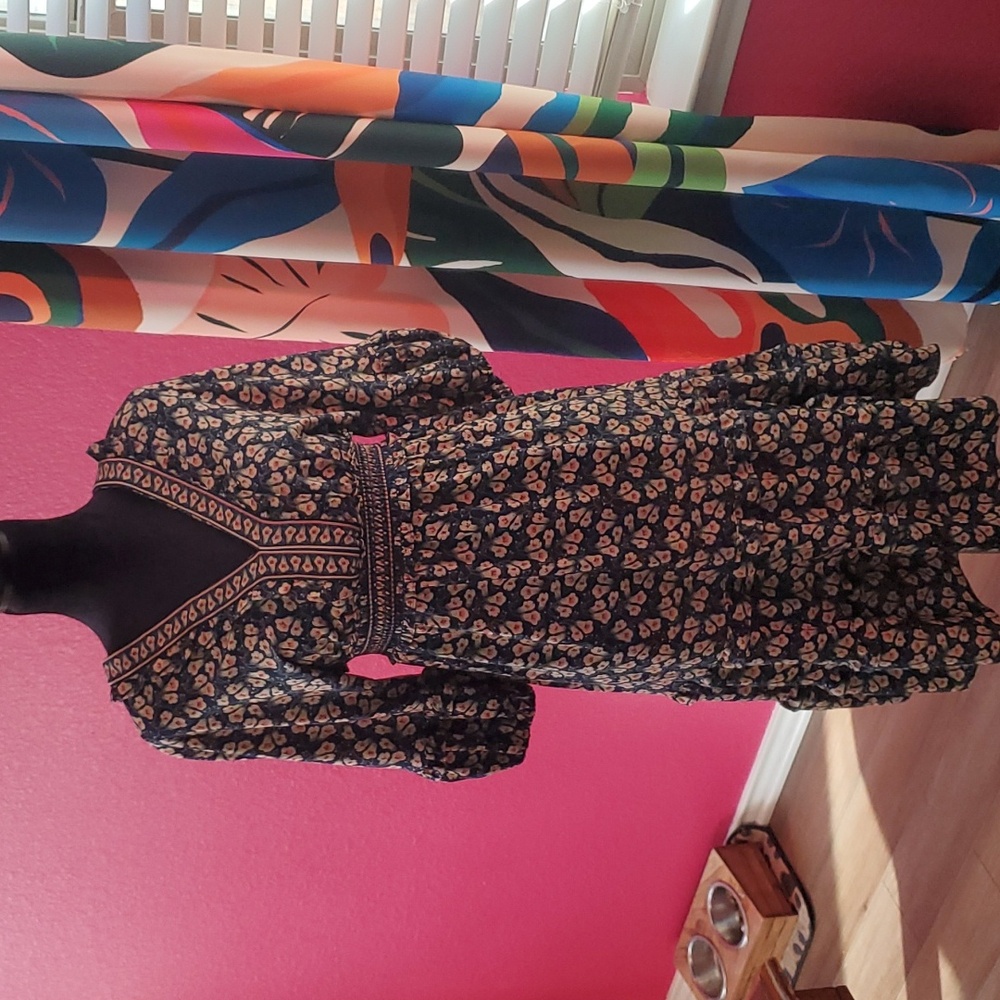 Max Studio Empire Stretch Waist Dress